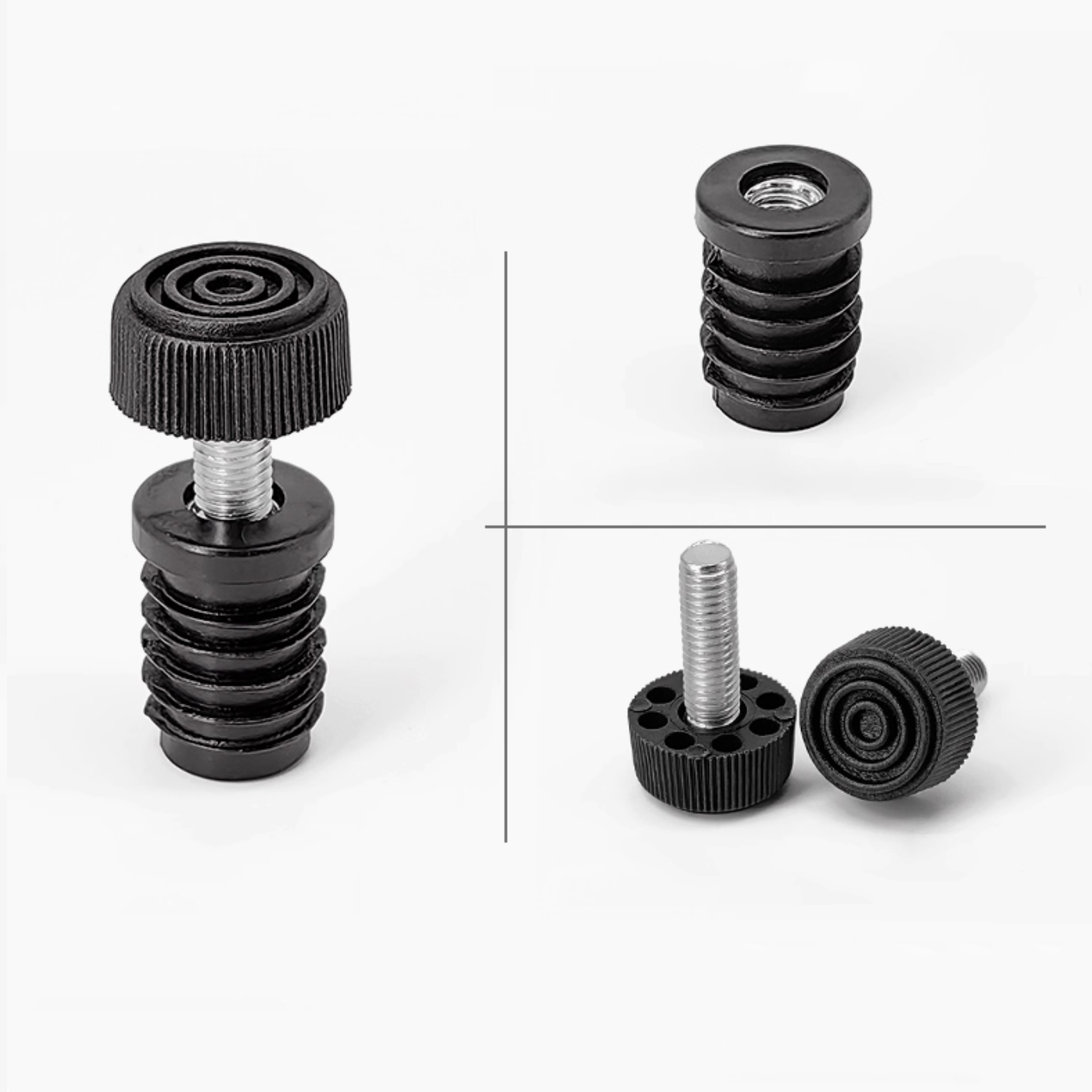 Тавилгын тэнцүүлэгчтэй суух хөл 20х20мм -